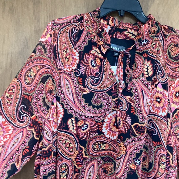 Relisted Harper 241 boho paisley floral print dress 20W - Picture 8 of 17